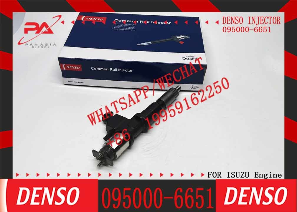 High Quality Diesel Fuel Injector 095000-6651 0950006651 8-98030550-1 8980305501