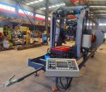 Hydraulic Wood Portable Sawmill Machine For Hardwood Logs cutting with log