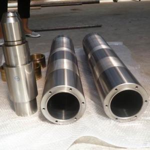 China Customized steel spline shaft Top precision driveshafts GROB splined shaft gear cylinder on sale
