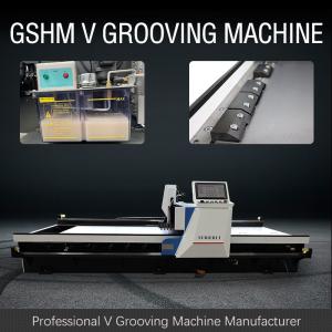 Wholesale Heavy Duty Horizontal V Cutting Machine Metal Curtain Wall V Groover Machine from china suppliers