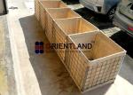Uv Resistant Military Barriers Olive Green Foldable Gabions