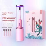 Waterproof IPX7 DuPont Brush Heads Smart Electric Toothbrush With UV Sterilizing