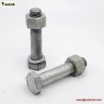 5/8" ASTM F3125 Grade A325 Hot Dipped Galvanized Steel Structural Bolt w/A563 DH