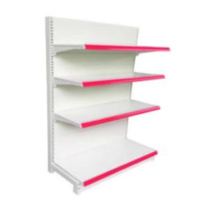 Wholesale Steel Supermarket Display Rack Medium Duty Single Sided Customzied from china suppliers