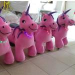 Hansel high quality plush electric amusement rides animal battery operated