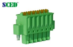 Wholesale Plug - in Terminal Block Pitch 3.50mm 300V 8A 2P - 20P Plug Female Sockets from china suppliers