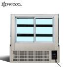 Professional refrgierated cake display glass bakery display cabinet with CE/ETL