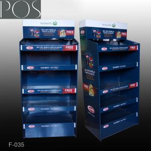 Wholesale pop food floor display stand/floor display stand shelf from china suppliers