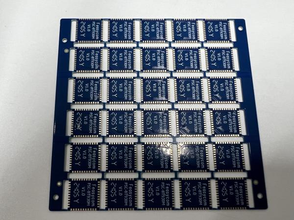 OEM Multilayer Circuit Board Four Sides Half Holes With Gold Conductor Fingers