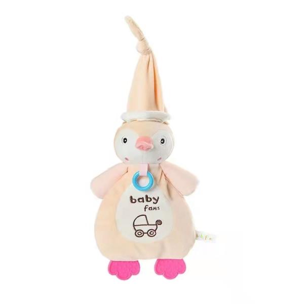 0-3 Years Little Baby Plush Sleep Toys Skin Friendly Duck Elephant Gift