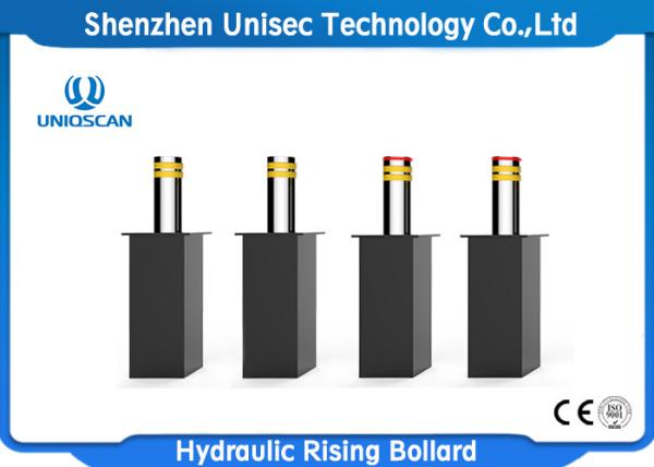 Heavy Duty Traffic Control Automatic Rising Bollards Hydraulic Bollards For