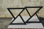 Modern Simple Industrial Style Coffee Iron Table Legs Heavy Duty Desk Dining