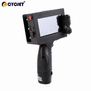 Wholesale 50mm Height Handheld Inkjet Printer Machine 185DPI For Wooden from china suppliers