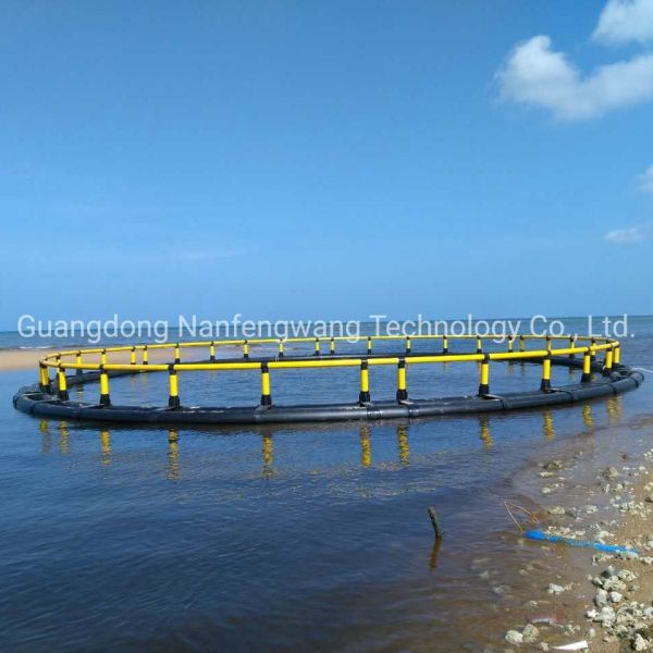 Chinese Knitted Net Fish Cage Floating with Design Diameter 10m 60m