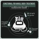 GOMECY Trending Products 2023 3 In 1 Rf Vacuum Ultrasonic Slimming S Shape 80k