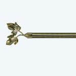 maple leaf curtain head curtain finials Customized curtain rod set single