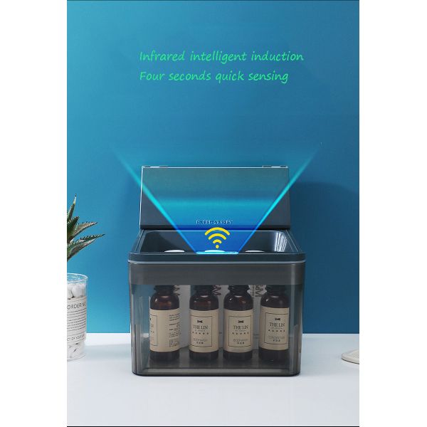 Smart Induction Disinfection Box Mobile Uvc Sterilizer Electric Desktop Storage Box