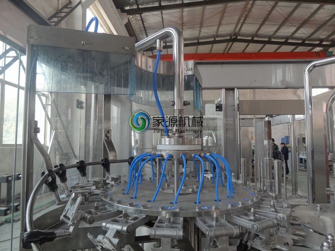 Semi Water Bottle Filling Machine 8.63kw 12000bph - 15000bph