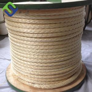 Wholesale Yellow Marine 12 Strand Mooring Rope Braided Uhmwpe ABS Approved from china suppliers