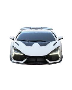 Wholesale Lamborghini Revuelto Custom Body Kits Carbon Fiber DUKE Style Custom Front Diffuser from china suppliers