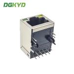 DGKYD211Q285CD2A4D2 2.5G Single Port Tab Up Connector Modular Jack Industrial