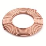 195 MPa Ultimate Strength Copper Coil Tube Pipe Affordable Solution with 0.3mm