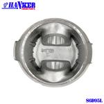 6207-31-2180 Komatsu S6D95L Excavator Engine Piston With Pin Clips