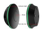 Black Smart Remote Control 38KHZ Infrared For IR Appliances / Air Conditioner