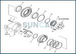 209-27-00160 2092700160 Final Drive Floating Seal Fits Excavator KOMATSU PC1100