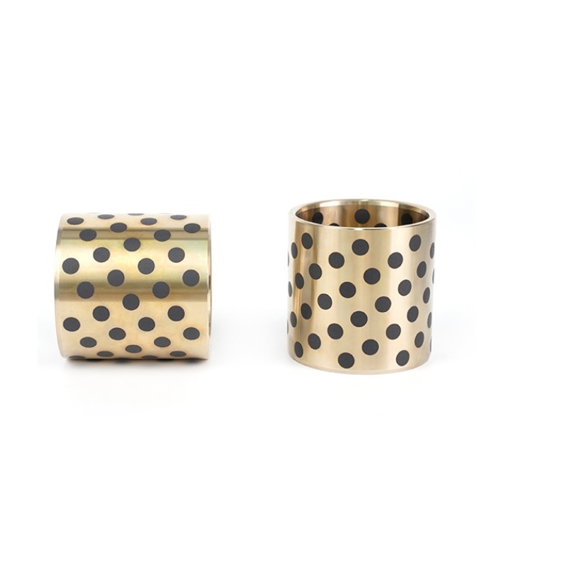 High-Performance Copper Nickel Aluminium Bronze Bearing with Graphite Inset for Self-Lubrication
