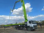 2013 Zoomlion Green Vibrating Amplitude 2.6mm Concrete Pump Truck for Direct