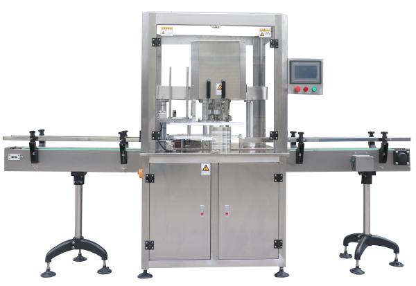 Dia 130mm Plexiglass Automatic Can Sealing Machine , 60mm Height Automatic Can