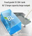 Commercial Floor Standing 3 Flavor Soft Serve Ice Cream Machine with 36-42L/h