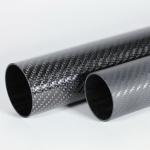 Full Carbon Fiber Matte Pipes 100% Carbon Fiber Tube Pipe Customize Sizes