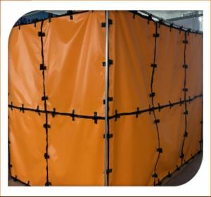 Wholesale Industrial onshore and offshore safe welding habitats panel removable welding isolation System from china suppliers