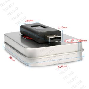Wholesale 66mm * 23mm * 1mm USB GPS Signal Jammer Easy To Carry GPSL1 / GPSL2 Frequency from china suppliers