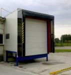 High Durability Dock Door Shelter Adjustable Loading System For Industrial