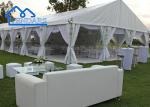 Clear Span PVC Fabric Party Banquet Tent With Drapery Tent Wedding White Wedding