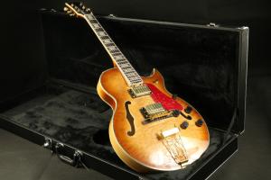 Wholesale High Quality teaburst thick hollow body block inlay single cutaway electric guitar Guitar from china suppliers