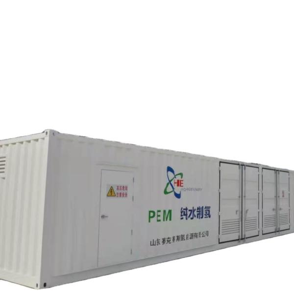 QLS-M200 4600KG Production Rate 200Nm3/H Spe Pem H2 Generator For Renewable