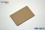 Office / hotel Fireproof Interior Decorative Metal Wall Panels With 3mm 4mm