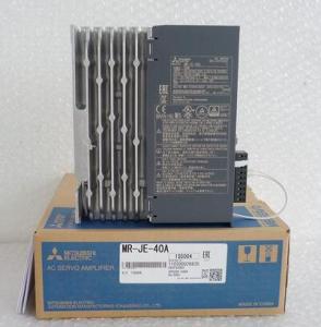 Wholesale MR-JE40A Mitsubishi JE Series 400W Servo MR-JE AC servo drive 3-phase 200 VAC to 240 VAC Original adn New from china suppliers
