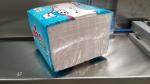 Twofold Layer Tissue Paper Napkin Machine , 7.5KW Industrial Paper Folding