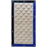 Eco Friendly Noise Cancelling Fence PVC Tarpaulin And Fabric Surface Finished