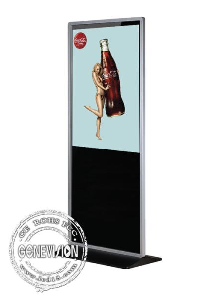55inch Floor Standing Touch Screen Kiosk , LCD Digital Signage For Advertising