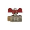 Buy cheap Corrosion Resistant Brass Gas Valve Smooth Surface Chrome Plated from wholesalers