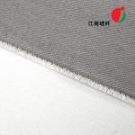 Wire Reinforced Fiberglass Fire Curtain Fabric With Both Sides Silicone /