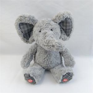 China Baby Stuffed Soft Animal Elephant Movement Toys Children Christmas Musical Elephant Toy on sale