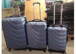 Wholesale ABS Hardshell 4 Wheel Carry On Luggage Suitcase Set Of 3 With Customized Logo from china suppliers