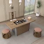 Support customization Solid Wood Tea Stand For Large Mineral Water Bottles